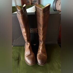 Frye Paige Boots - Dark Brown